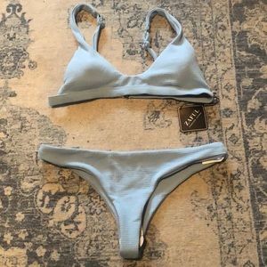 Baby Blue Cheeky Bikini